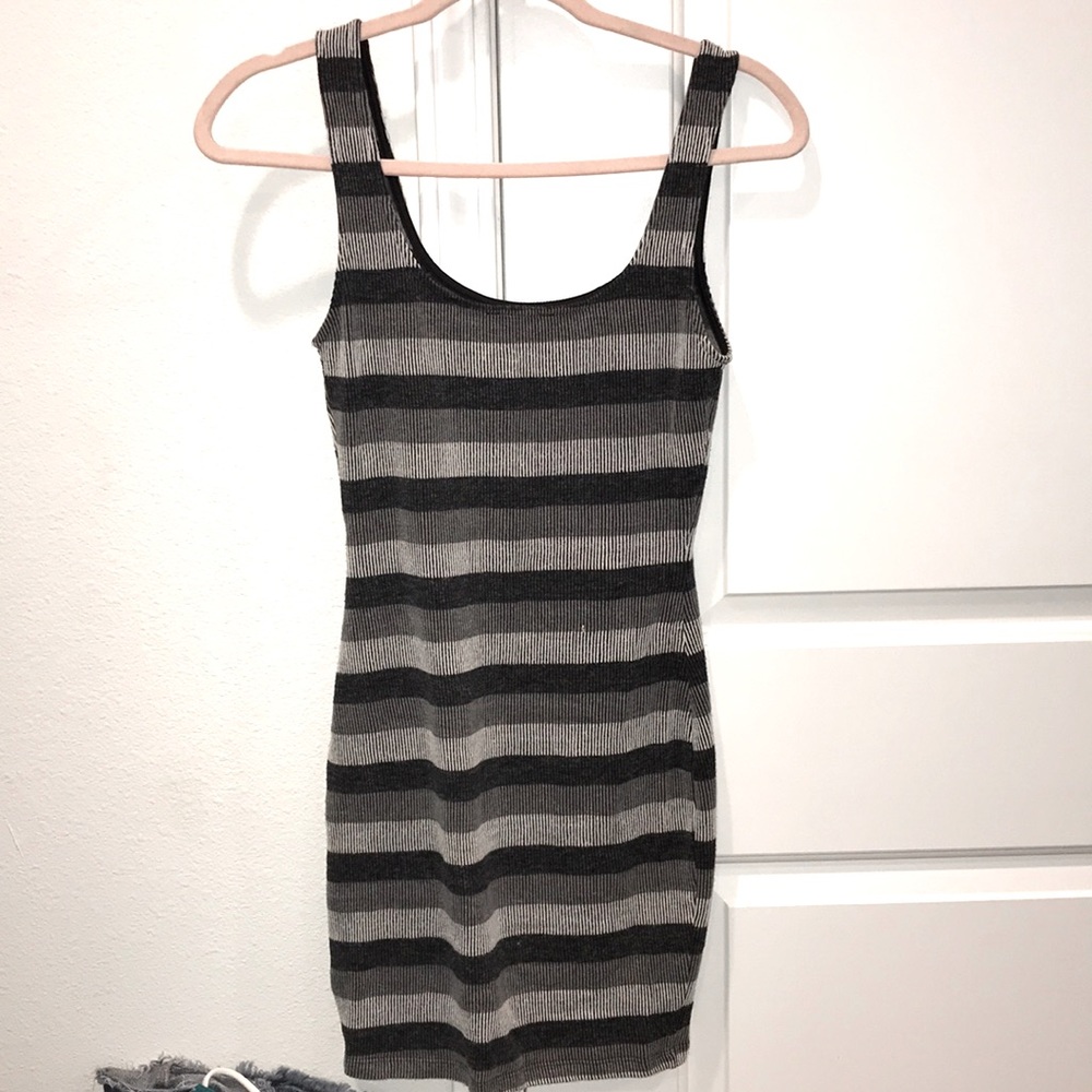 Striped tank dress